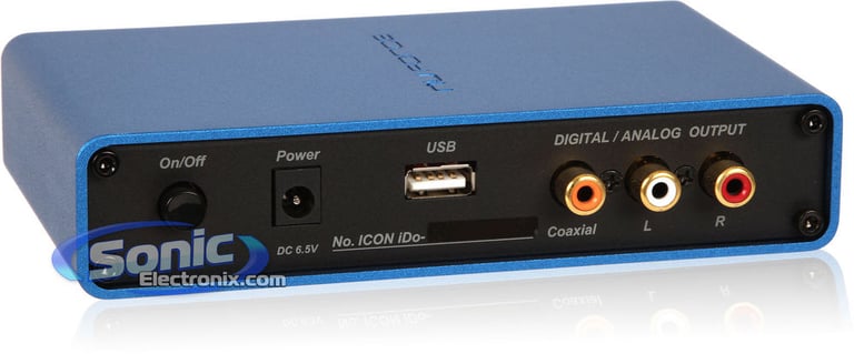 NuForce Icon iDo Blue Headphone Amp and DAC Image 2