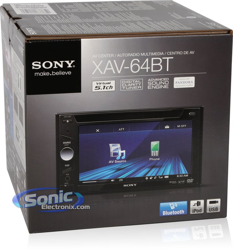 Sony XAV-64BT- OPEN BOX Image 6