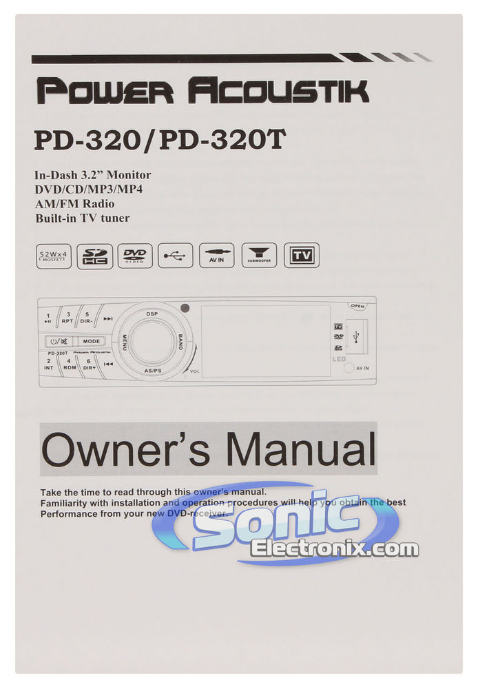 Power Acoustik PD-320 Image 11