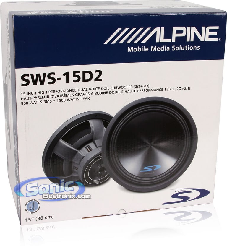 Alpine Type-S SWS-15D2 Image 4