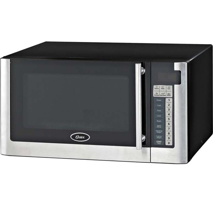 Oster AM1180SS 1.1 Cubic Foot Countertop Microwave Oven Image 1