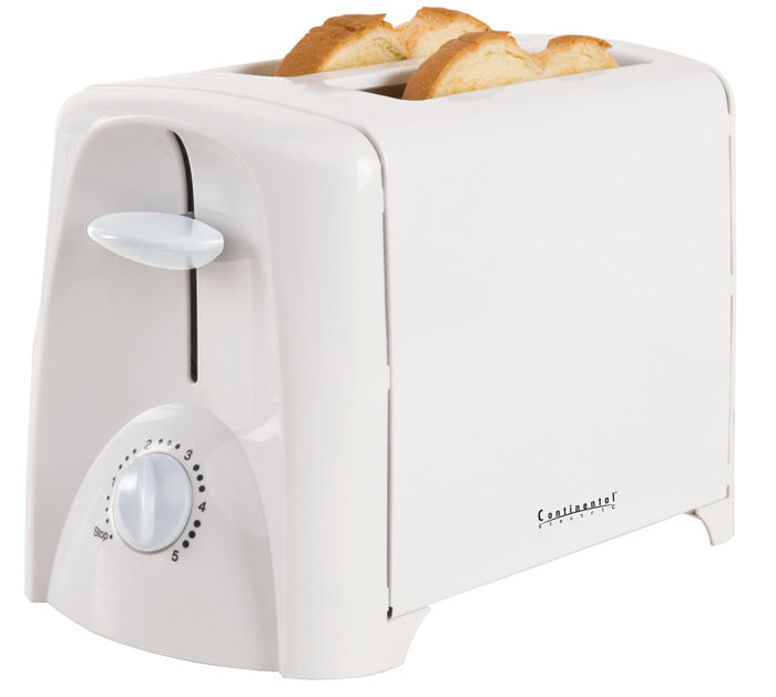 Continental CE23401 2 Slice Toaster Image 1