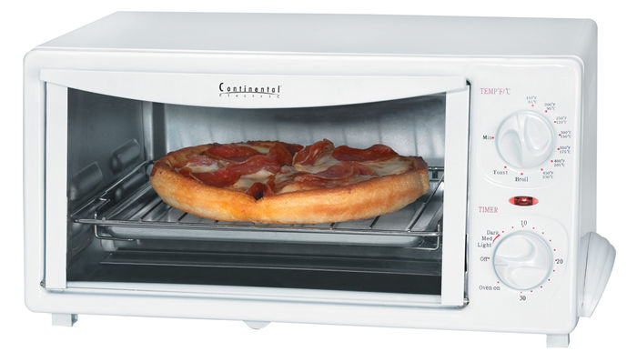 Continental CE23531 4 Slice Toaster Oven Image 1