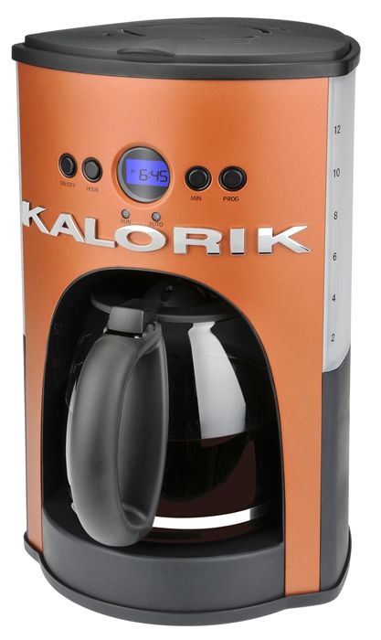 Kalorik CM25282 Stainless Copper 12-Cup Programmable Coffee Maker Image 1