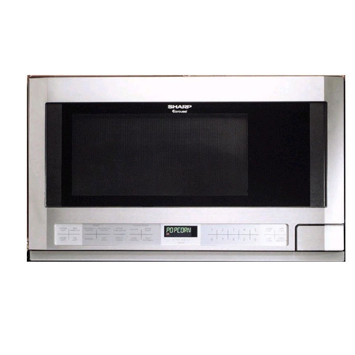 SHARP R-1214 1.5 Cubic Foot Over-the-Counter Microwave Image 1