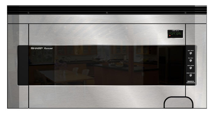 SHARP R-1514 1.5 Cubic Foot Over-the-Range Microwave Image 1