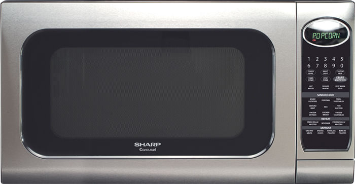 SHARP R-520KS 2.0 Cubic Foot Microwave Oven Image 1