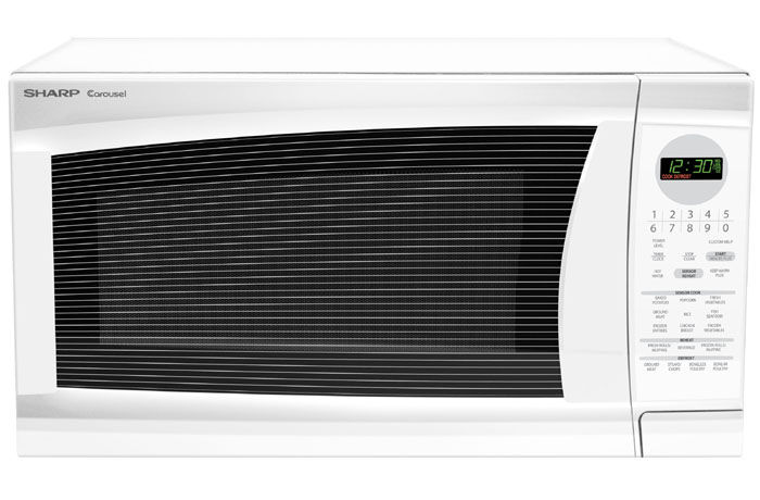 SHARP R-520LW 2.0 Cubic Foot Microwave Oven Image 1