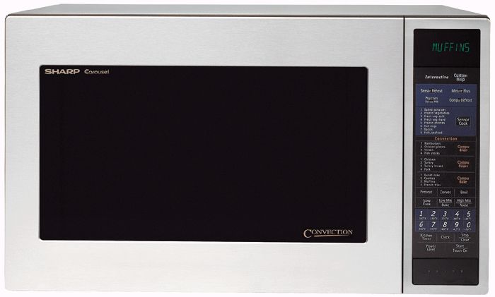 SHARP R-930CS 1.5 Cubic Foot Convection Microwave Image 1