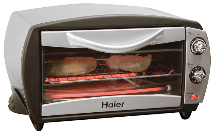 Haier RTO1400SS 4 Slice Toaster and Broiler Oven Image 1