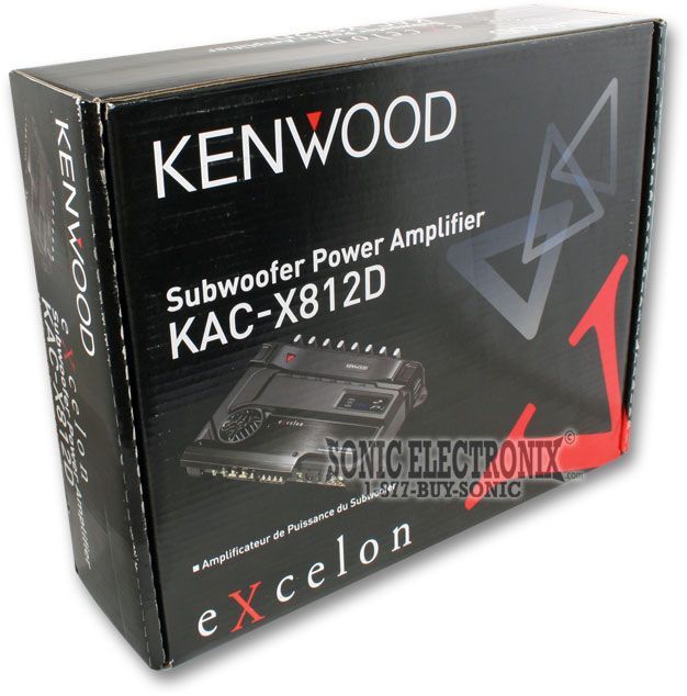 Kenwood eXcelon KAC-X812D Image 4