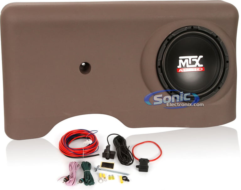 MTX Audio Thunderform TTP10AT-TN (Tan, Amplified) Image 1