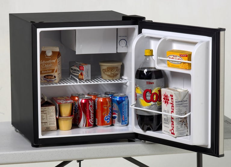 Avanti APAV1722 Black Refrigerator 1.7 Cubic Feet Image 1