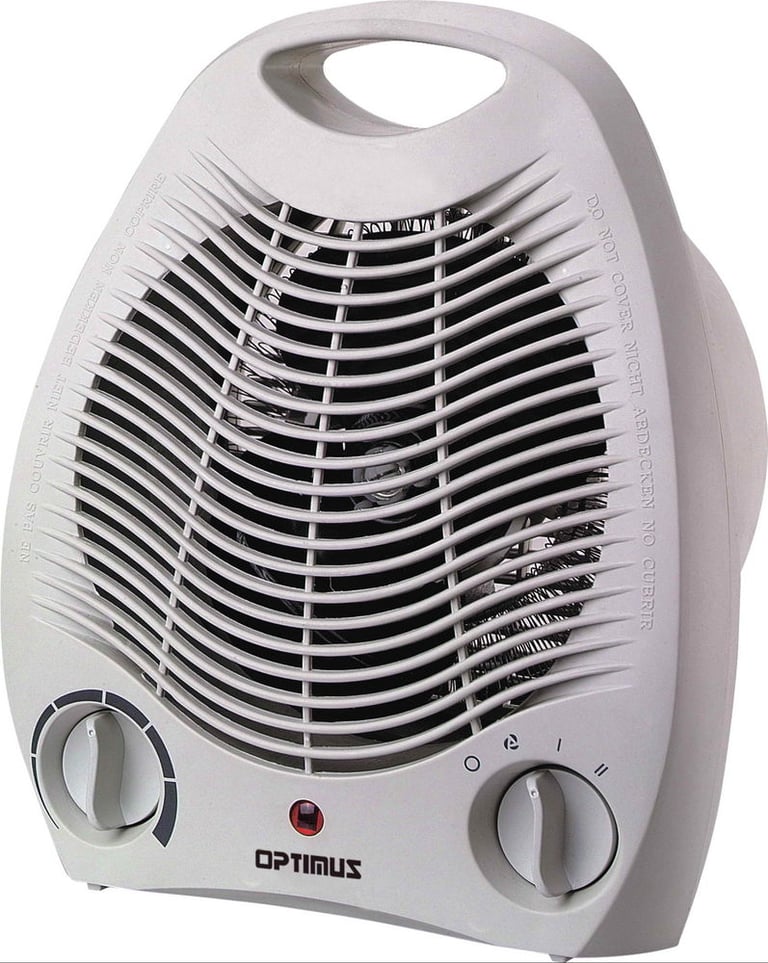 Optimus HEOP1321 Portable Heater Fan with Thermostat Image 1