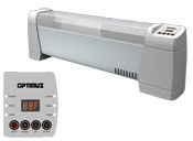 Optimus HEOP3603 30 Inch Baseboard Convection Heater with Digital Display Image 1