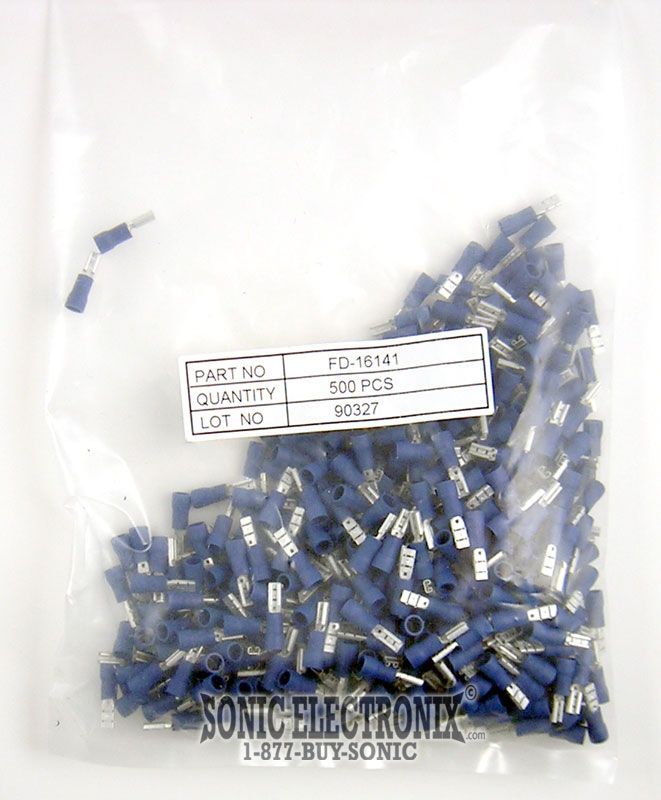 Universal Positive-End Female Speaker Disconnect 16-14g .110 -- 1000 PACK Image 2
