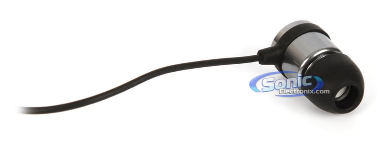NuForce Aluminum Casing In-Ear Headphones Aqua Silver (NF-NE-700x) Image 3