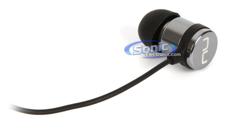 NuForce Aluminum Casing In-Ear Headphones Aqua Silver (NF-NE-700x) Image 4
