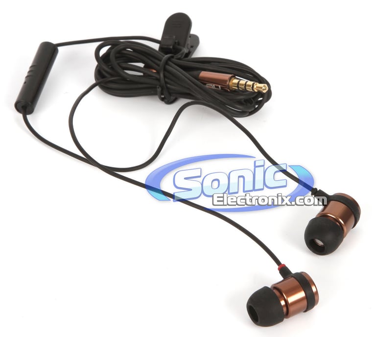 NuForce Aluminum Casing In-Ear Headphones Smoky Bronze (NF-NE-700M) Image 2