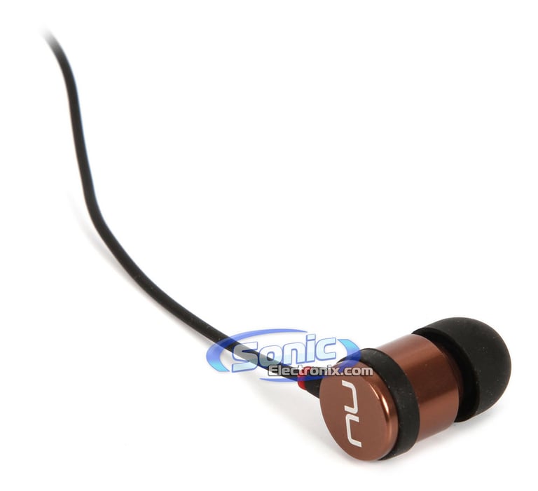 NuForce Aluminum Casing In-Ear Headphones Smoky Bronze (NF-NE-700M) Image 4