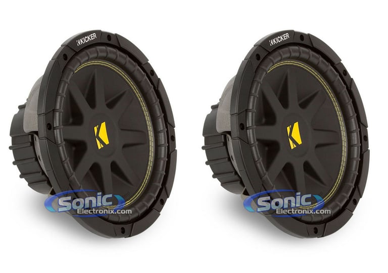 Kicker 10C102 Subwoofer Pair Combo Image 1