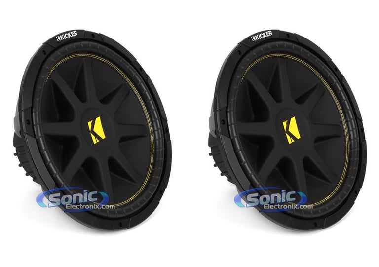 Kicker 10C152 Subwoofer Pair Combo Image 1