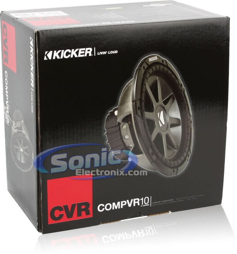Kicker 10CVR104 10" 1600 Watt Subwoofer Pair Image 6