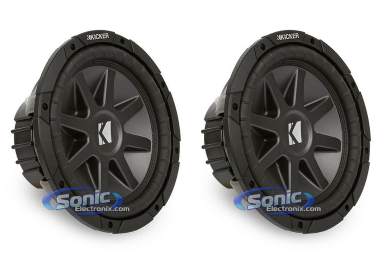 Kicker 10CVR104 10" 1600 Watt Subwoofer Pair Image 1