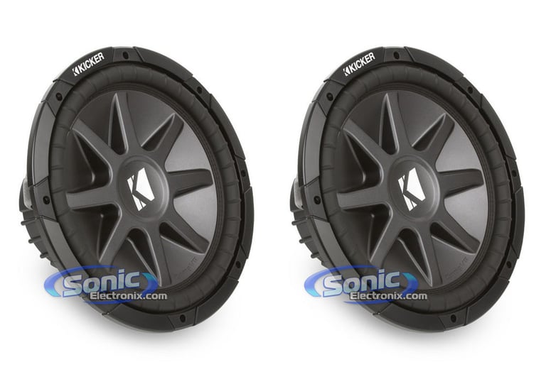 Kicker 10CVR122 Subwoofer Pair Combo Image 1