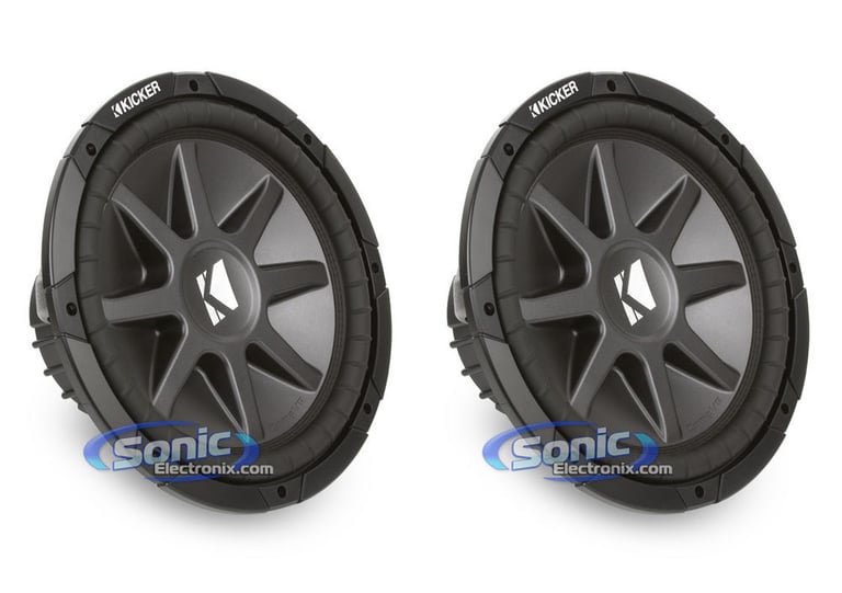 Kicker 10CVR124 Subwoofer Pair Combo Image 1