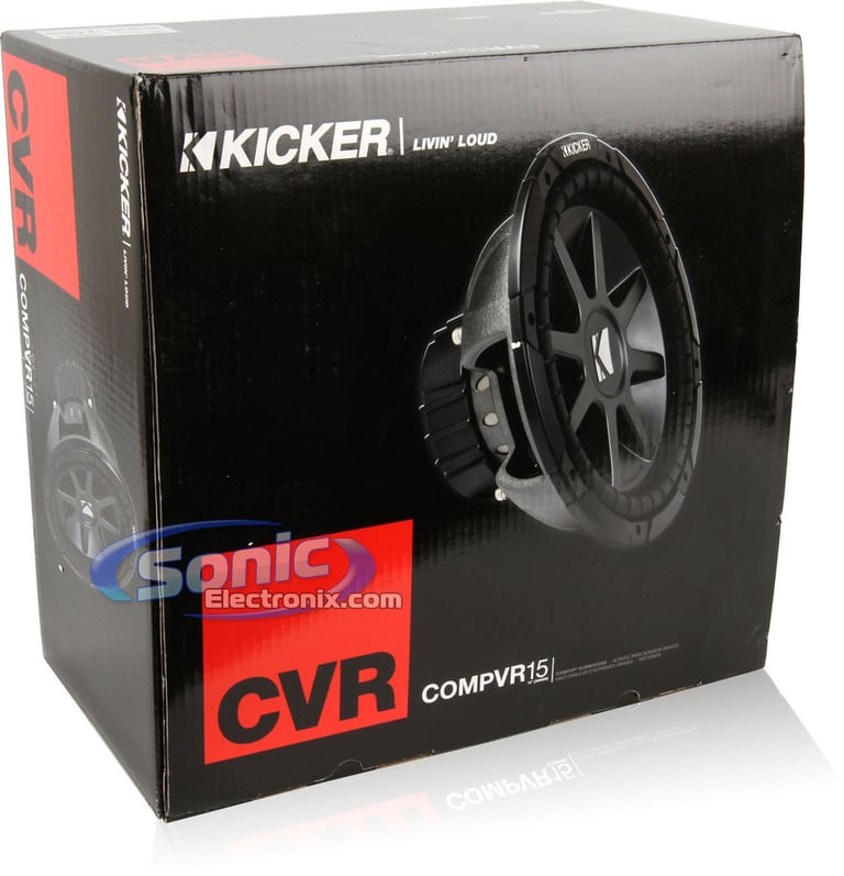 Kicker 10CVR152 Subwoofer Pair Combo Image 6