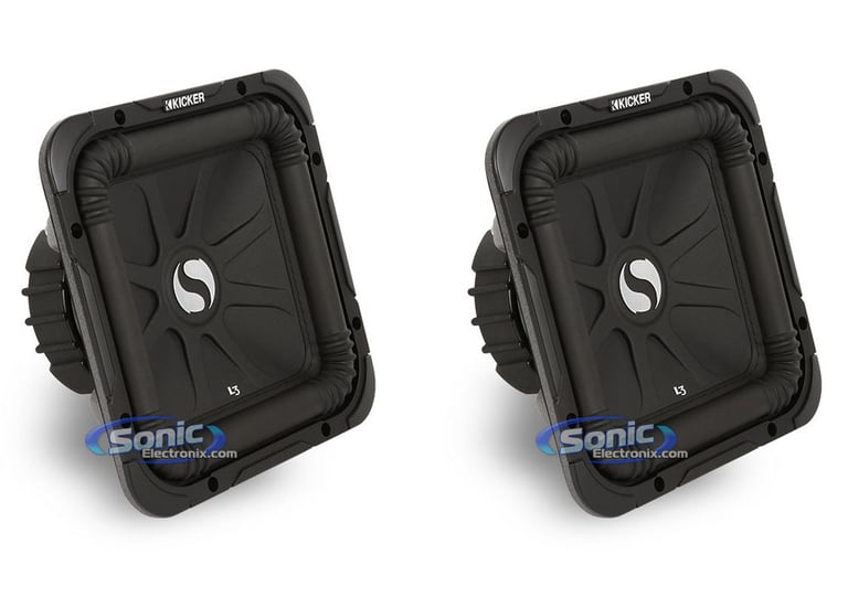 Kicker 11S10L34 Subwoofer Pair Combo Image 1