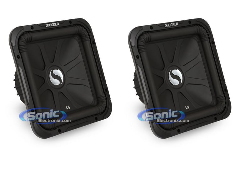 Kicker 11S12L32 Subwoofer Pair Combo Image 1