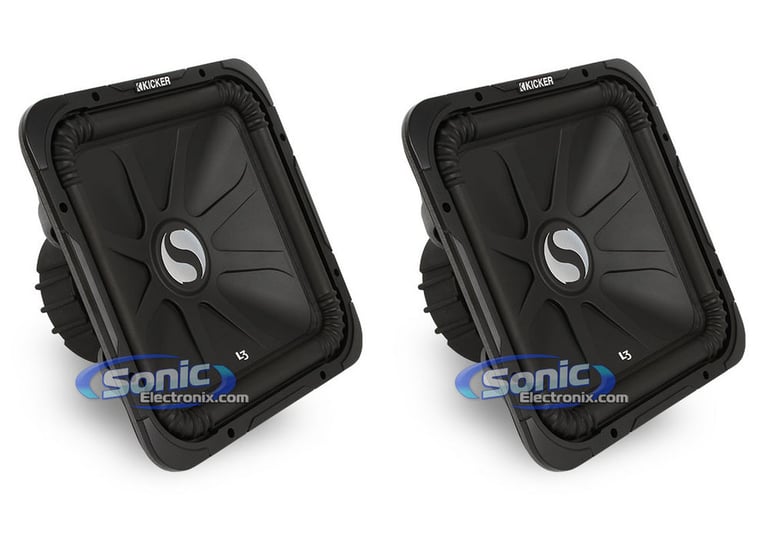 Kicker 11S15L32 Subwoofer Pair Combo Image 1