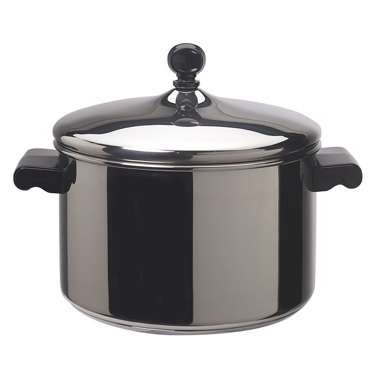 Farberware Electrics 50004 Stainless Steel Classic 4 Quart Covered Stockpot Image 1