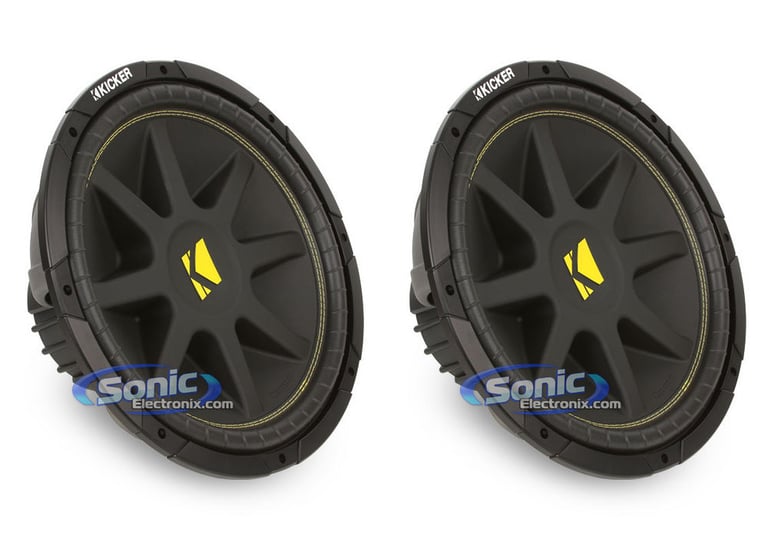 Kicker 10C15D4 Subwoofer Pair Combo Image 1
