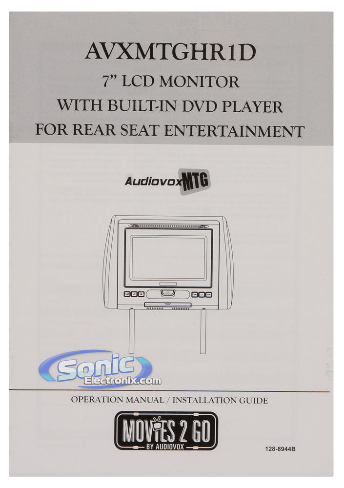 Audiovox AVXMTGHR1D Image 11