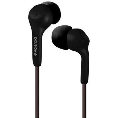 Polaroid (PEP14-BLK) Black In-Ear Headphones Image 1
