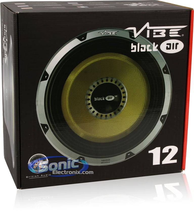 VIBE Audio Black Air 12 V4 (BA12-V4) Image 5