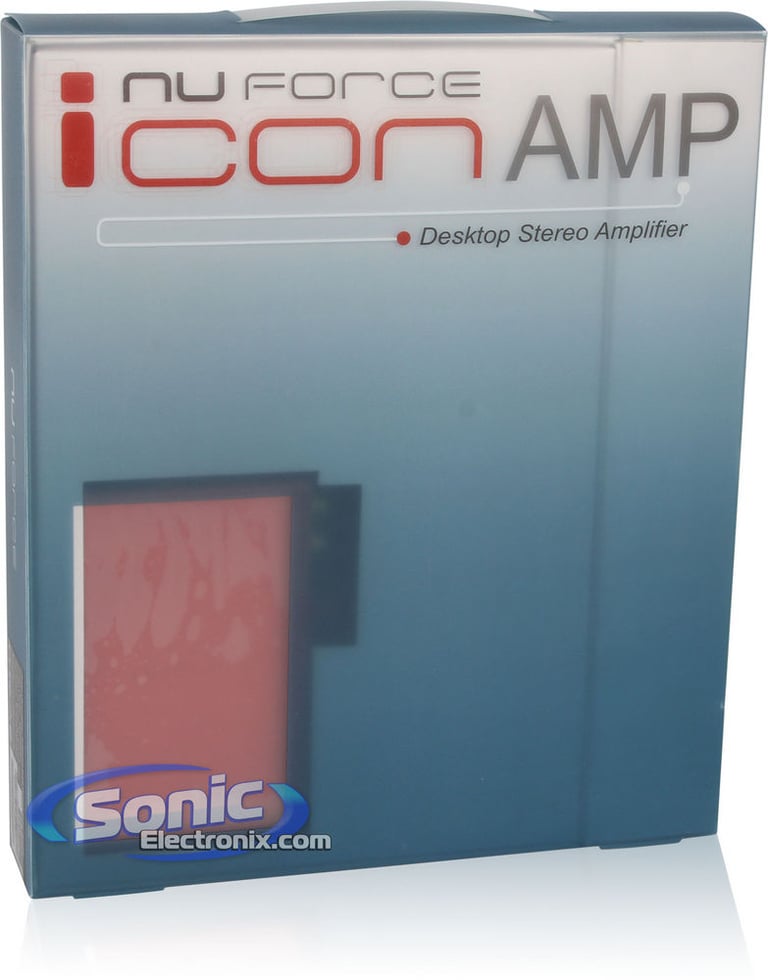 NuForce Icon Amp Red (NF-ICON-AMP-RED) Stereo Amplifier Image 6