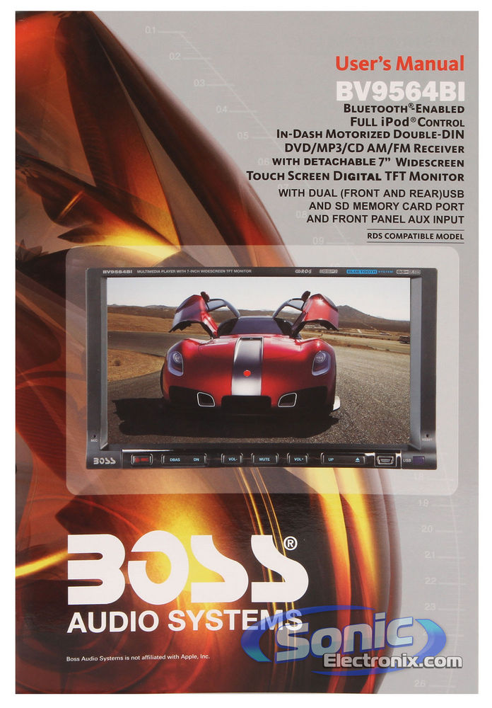 Boss BV9564BI Image 14