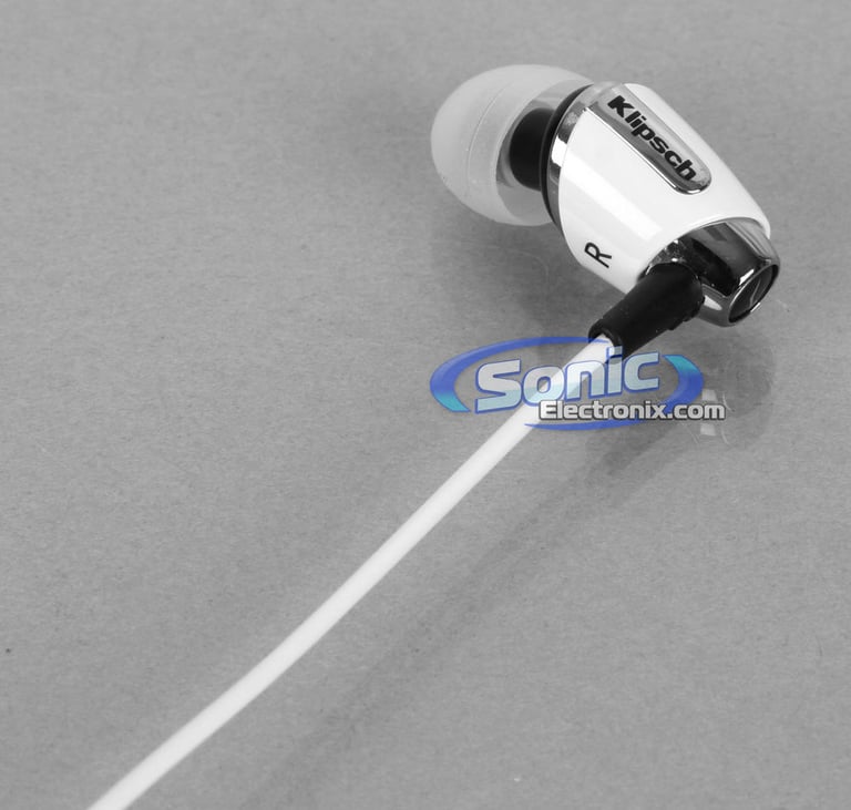 Klipsch Image S4i (White) iPod/iPhone Stereo Headset In-Ear Headphones Image 2