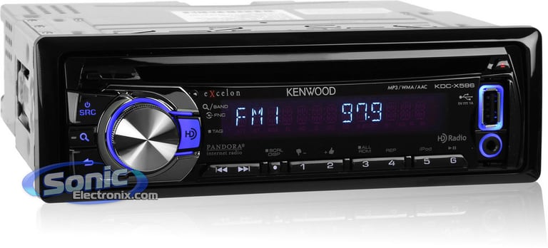 Kenwood eXcelon KDC-X596 Image 2