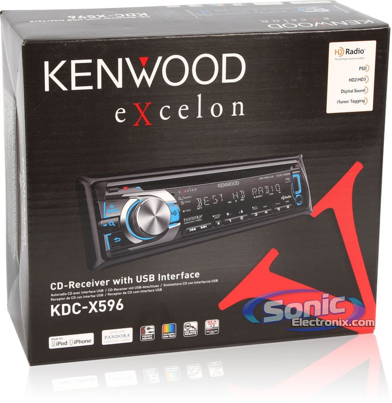 Kenwood eXcelon KDC-X596 Image 8