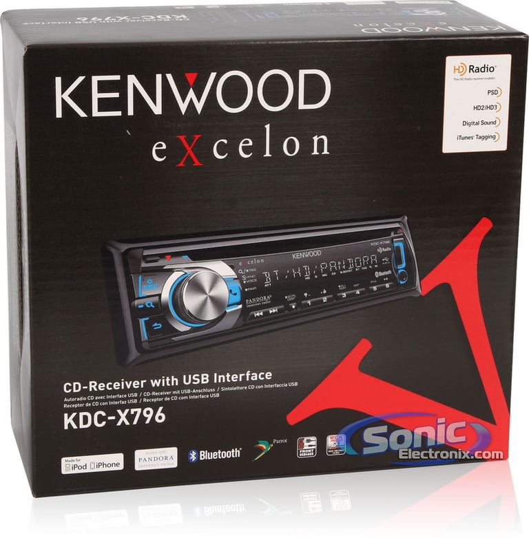 Kenwood eXcelon KDC-X796 Image 10