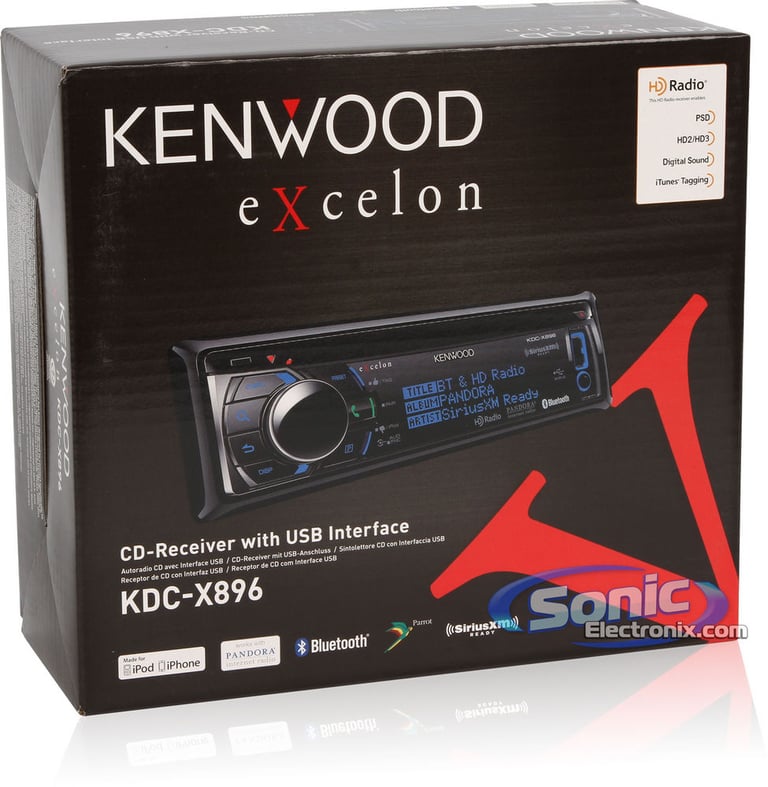 Kenwood eXcelon KDC-X896 Image 9
