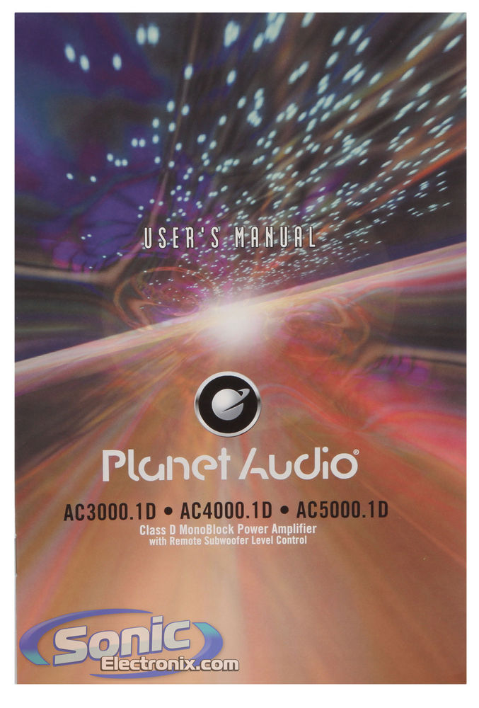 Planet Audio AC5000.1D Image 6