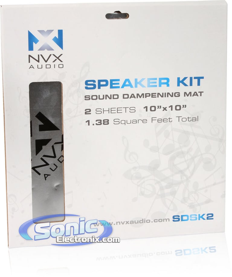Rockford Fosgate Punch P132 + Sound Dampening Material Bundle Image 10
