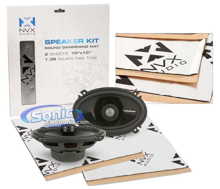 Rockford Fosgate Power T1462 w/ Sound Dampening Image 1