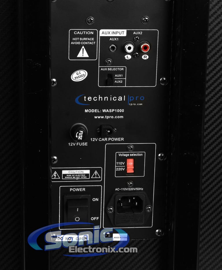 Technical Pro WASP1000 Image 5
